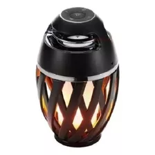 Caixa De Som Bluetooth Flame Atmosphere Speaker Led