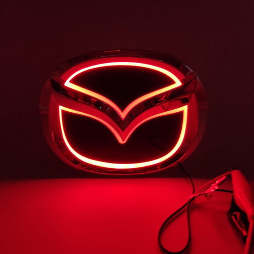 Logotipo Led Mazda Emblema 5d Foto 6