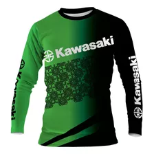 Jersey Mangalarga Buzo Kawasaki Motocros Enduro Motos 