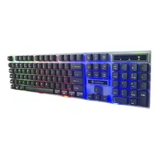 Teclado Gamer Semi- Mecânico Hayom Tc3227 Cor De Teclado Preto