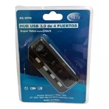 Hub 4 Puerto Usb 3.0 Typea Maxima Velocidad De 5gb/s