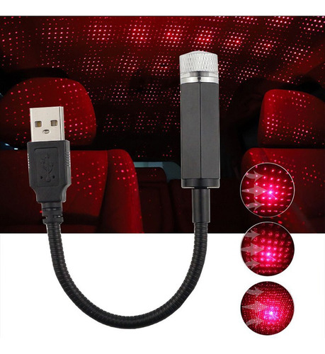 Mini Proyector Led Star Light Usb, Luces Ambientales Para Co Foto 9