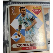 Lionel Messi Extra Stiker Premium Qatar 2022 Original Nuevo