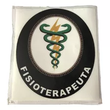 Três Adesivos Fisioterapeuta P/ Vidro Interno Frete Grátis