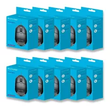 Kit Com 10 Mouse Para Pc Óptico Usb 1200dpi Atacado/revenda 