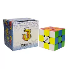 3x3x3 Mp Qiyi Magnético Cubo Profesional Magnético Color De La Estructura Stickerless