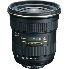 Tokina 17-35mm F/4 Pro Fx Lente Para Nikon Cameras