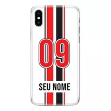 Capinha Capa Personalizada Com Foto Impressão Time Coração