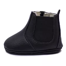 Bota Botina Masculina Em Couro Kids; Envio Imediato