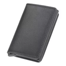 Cartera Minimalista Para Hombre Tarjetero Metálico Protector