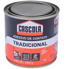 Cola De Contato Tradicional Sem Toluol 195g - Cascola