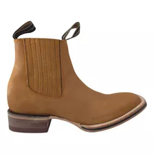 Botines Bota Hombre Niño Vaquera Campo Armenta 380 Piel Cafe