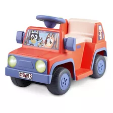 Bluey Coche Eléctrico Interactivo De 6 V Para Niños Peque.