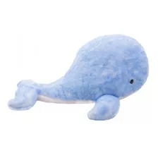 Baleia Em Pelúcia Azul 60cm
