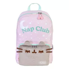 Mochila Gato Pusheen The Cat Siesta Nap Club Rosa Kawaii Original