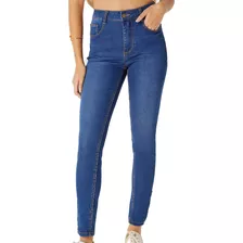 Calça Jeans Feminina Hering Skinny Cintura Alta Confortável