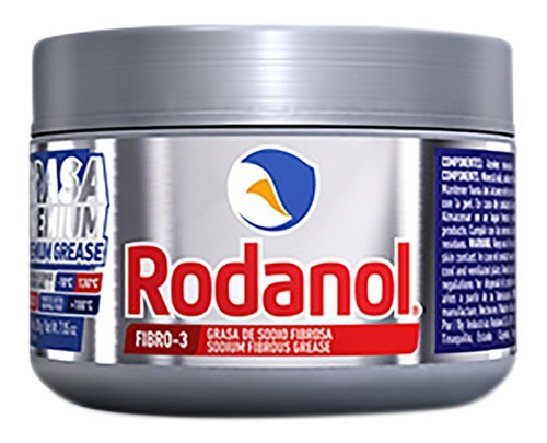 Rodanol Fibro-3: Grasa (roja) Para Rodamientos; 200g