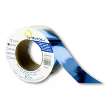 Fita Metaloide Azul 10 Mm X 50 M Lantecores