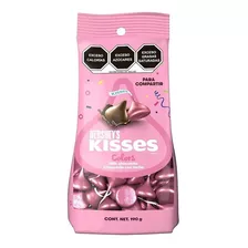 Hershey's Kisses Chocolates Fiesta Colors Rosa Bolsa 190 Grs