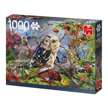 Puzzle 1000 Piezas Owls In The Moonligth Premium - Jumbo