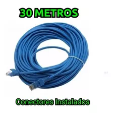 Cable Utp Internet Por Metro Cat5e Redes Cctv 30 Metros
