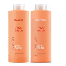 Shampoo 1000ml + Acondicionador Wella Invigo Nutri Enrich
