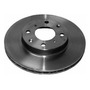 Par Disco Freno Delantero Honda Crx Si 1988-1989-1990 1.6 Ck