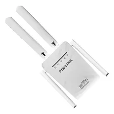 Router Repetidor Wifi Amplificador 4 Antenas 300 Mbps Mini