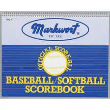 Markwort Libro De Puntuación De Béisbol Y Sóftbol - 23 J.