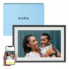Aura Carver Hd Wifi Picture Frame, 10.1, Agrega Fotos Con A