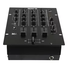 Mezclador Scratch De 3 Canales Para Djs M4 Black - Numark