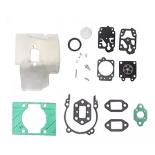 Kit Reparo Carburador Jogo Junta Roçadeira Husqvarna 143r-ll