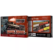 Tren A Escala 1:87 Con Luz Y Sonido 20 Piezas - Explorer Fan