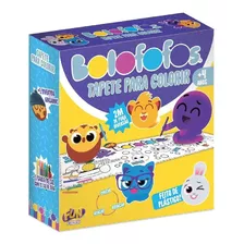 Brinquedo Infantil Tapete Para Colorir Bolofofos Fun F01162