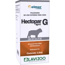 Antipulgas Para Cachorro De 10 A 25kg Hectopar Spot G Elmer