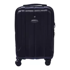 Mala De Viagem Fiero 2.0 Pequena Preta Samsonite Cor Preto Lisa