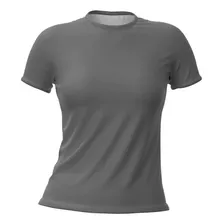 Kit 4 Camiseta Feminina Dry Fit Básica Baby Look Treino