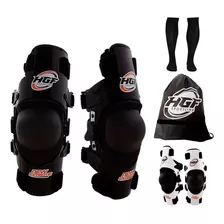 Joelheira Motocross Trilha Enduro Hgf Articulada Oferta Moto