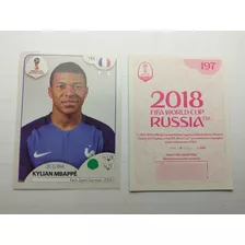 Mundial Rusia 2018 Kylian Mbappé Figurita 197 Francia