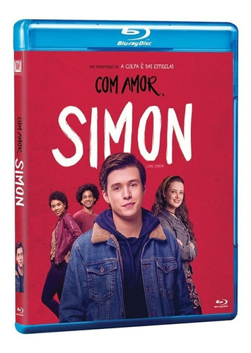 Blu-ray Com Amor, Simon - Nick Robinson - Original Lacrado