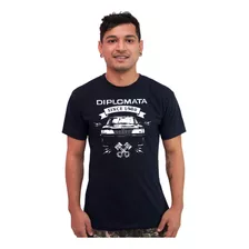 Camiseta Masculina Algodão Carros Clássicos Diplomata
