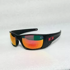 Lentes Fuel Cell Color Negro Rojo Polarizado 