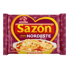 Sazón Tempero Sabores Do Nordeste 60gr Pacote Com 12 Sachês De 5g Cada