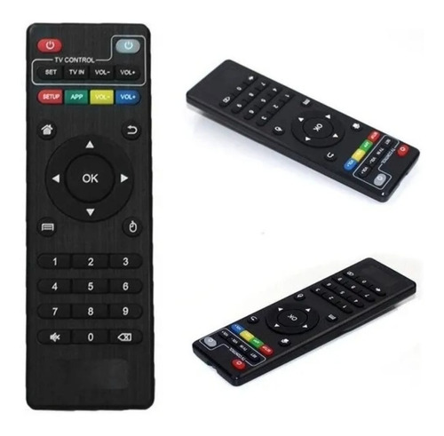 Controle Smart Tv Box Pro 4k Universal Original - Kit Com 2