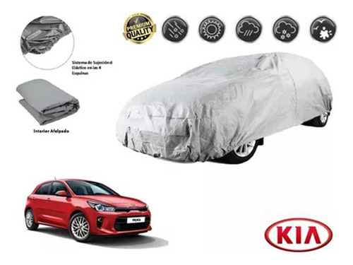 Protector Antigranizo Afelpado Kia Hatchback Rio 2019 Foto 2