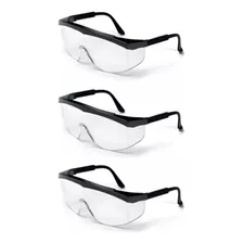 Kit 3 Óculos De Proteção Médico Enfermagem