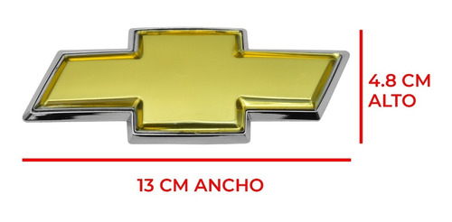 Emblema Trasero Chevrolet Optra Cajuela Foto 5