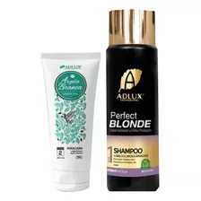 Kit Platinum Blond Matizador Hidratação Capilar 2 Passos