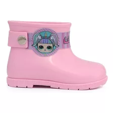 Bota Botinha Galocha Infantil Para Chuva Menino Menina Bb-18