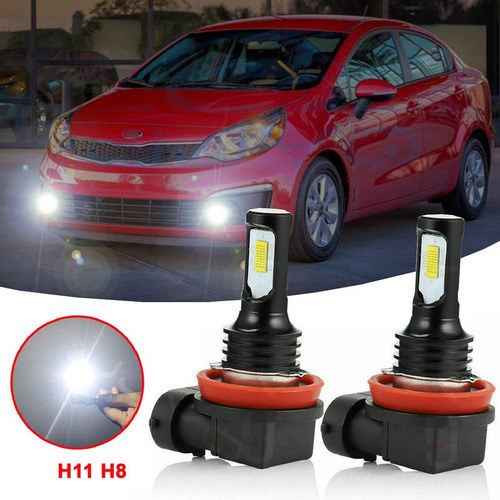 Kit Focos Bombilla Led H7 Luz De Cruce Para Kia 80w 14000lm Kia Optima